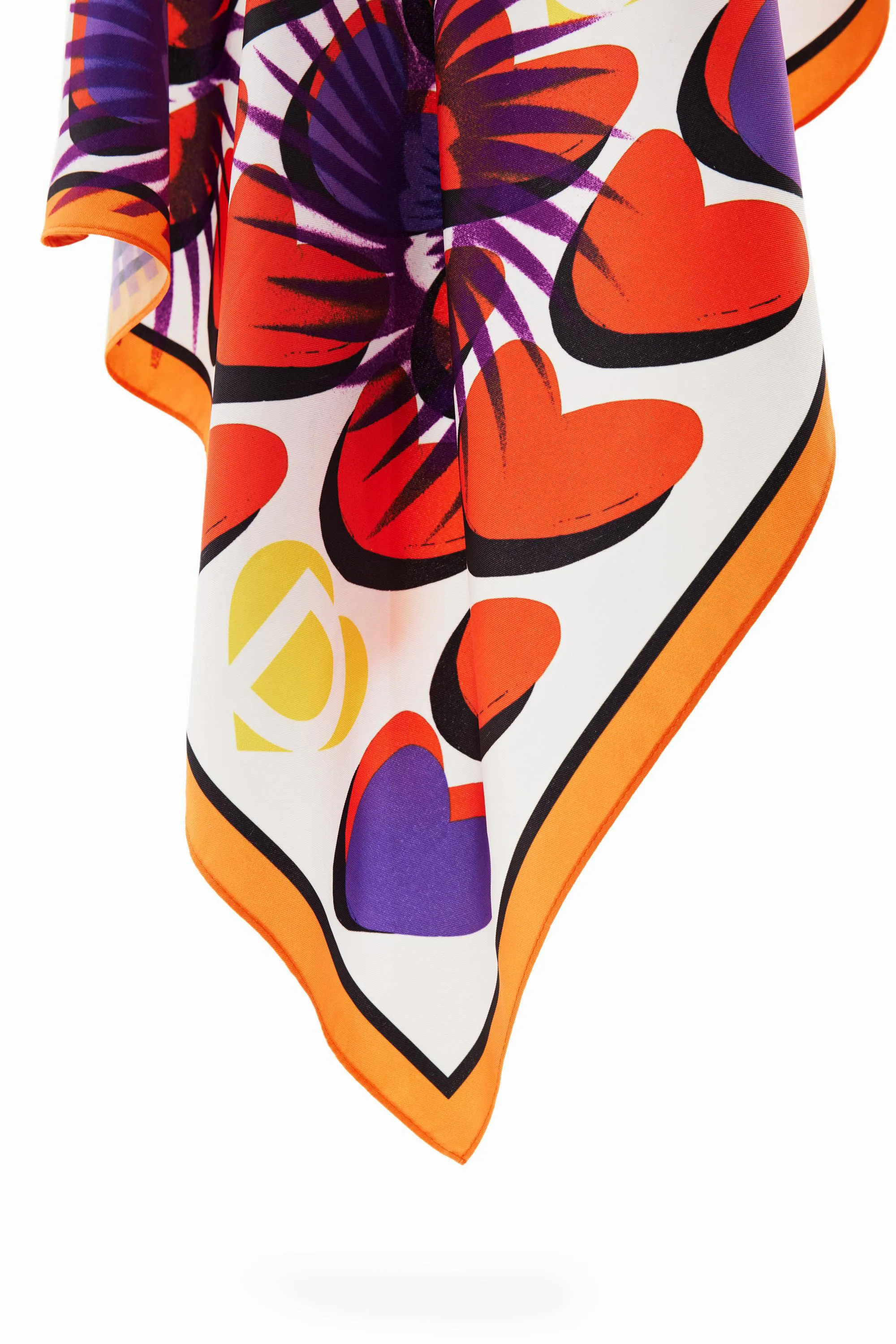 Desigual sjaal met all over print multi