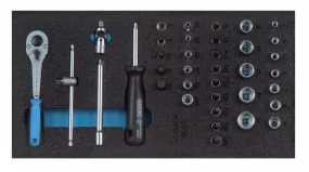 GEREEDSCHAPSMODULE 1500 CT120 37DELIG 1/3MODULE DOPSLEUTEL 1 / 4 INCH(NL+BE)