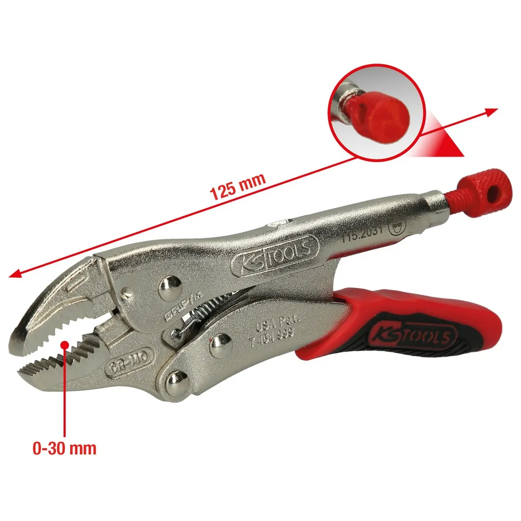 Griptang met snelloshendel