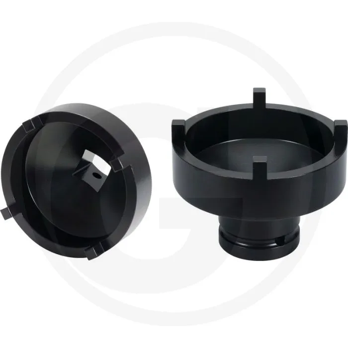 KS TOOLS 1/2" DOPSLEUTEL VOOR STELMOEREN KM7  4KANT PROFIEL, Ø 59,3MM