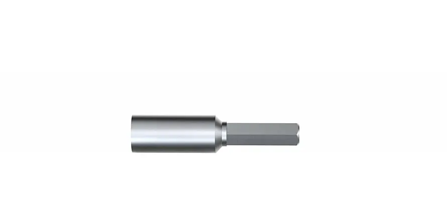 Micro dopsleutel 30 mm inbusvorm 4 mm (40649) 1/8, set van 10