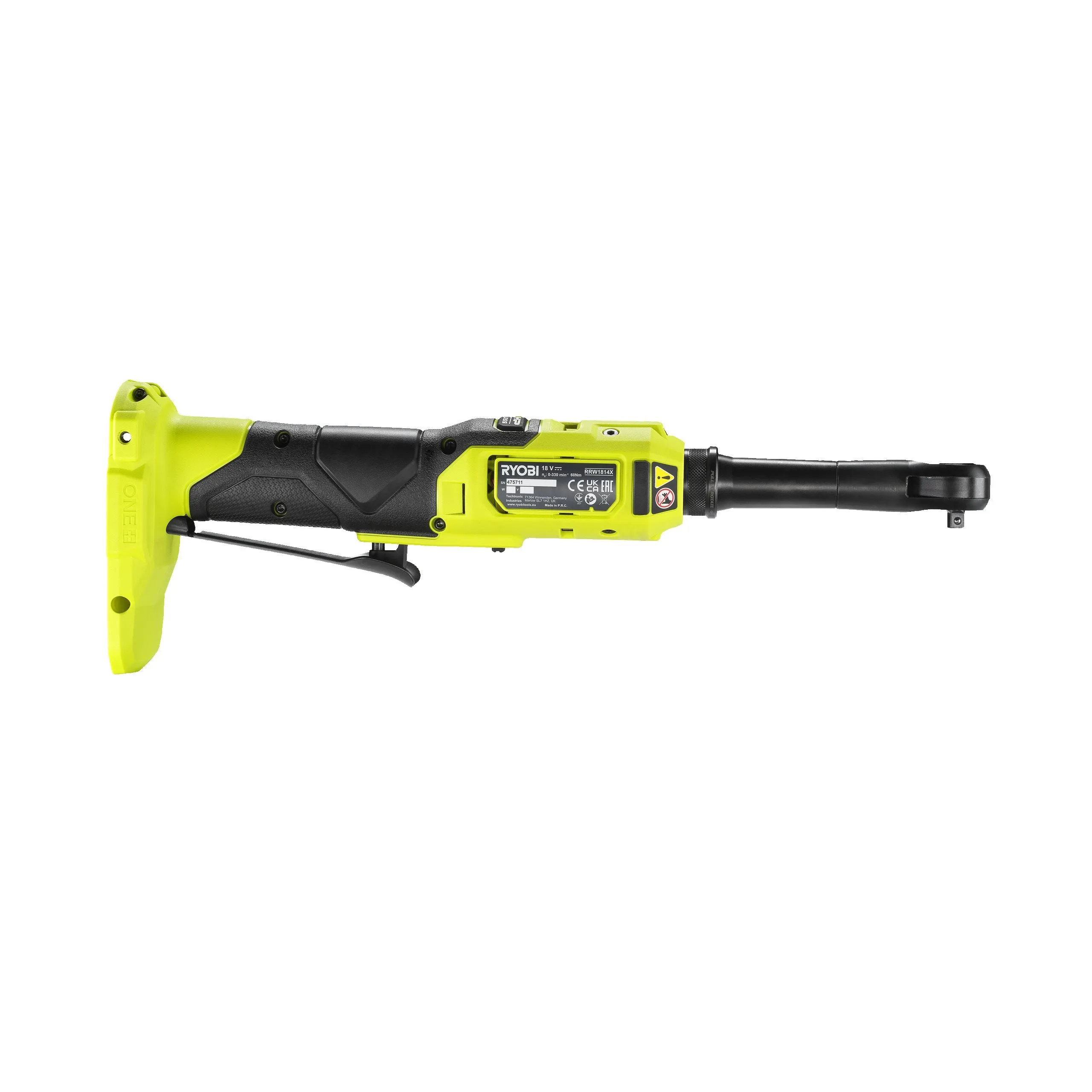 ONE+ 18V HP Brushless Accu 1/4" Verlengde Ratelsleutel (excl. accu)