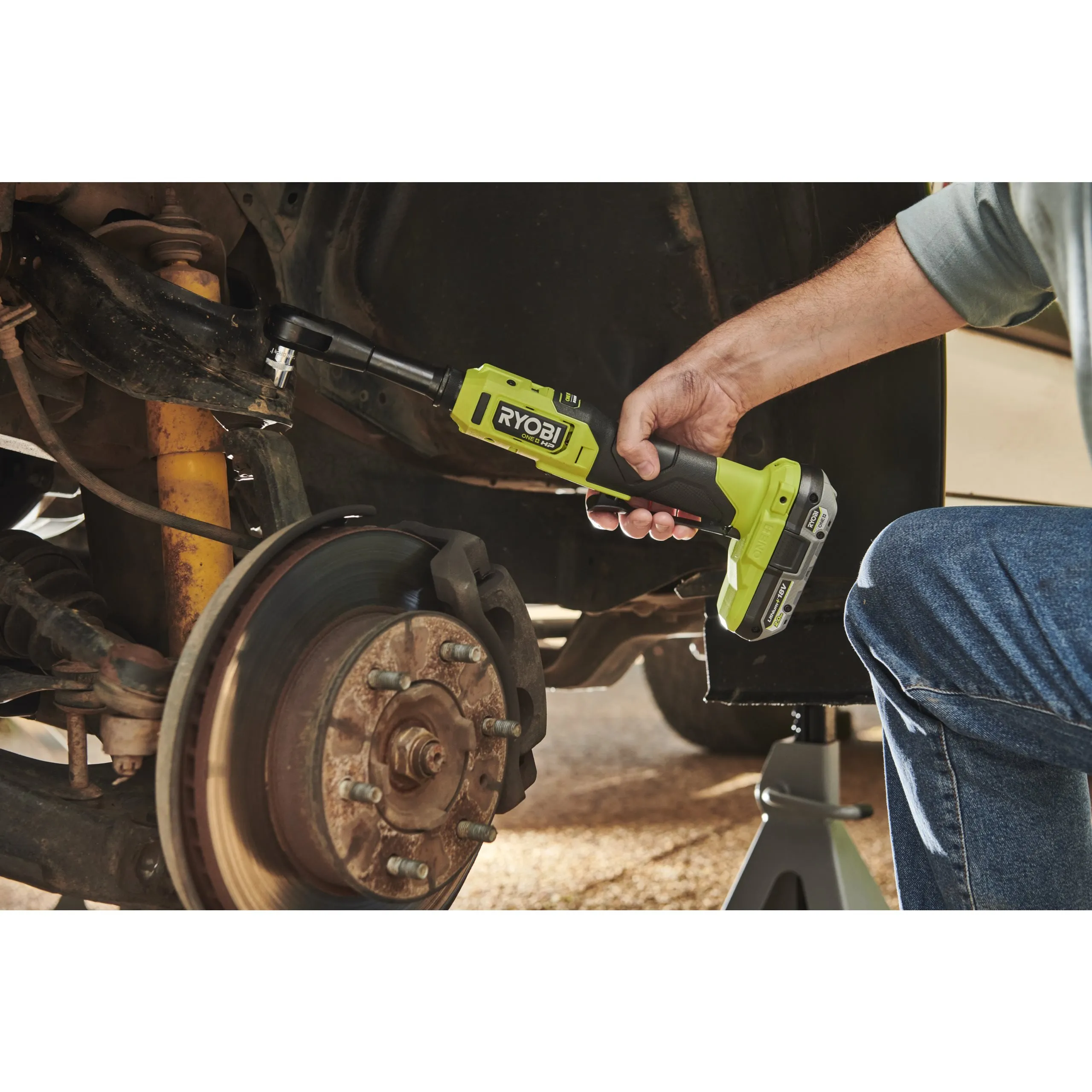 ONE+ 18V HP Brushless Accu 1/4" Verlengde Ratelsleutel (excl. accu)