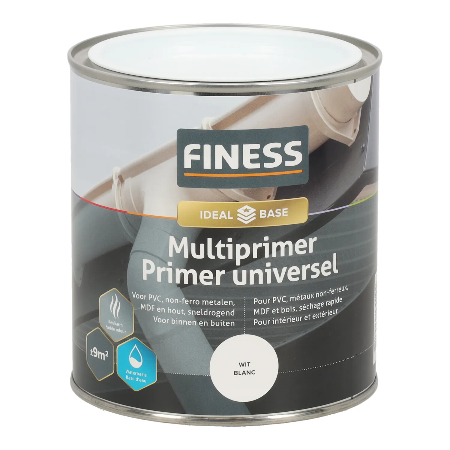 Primer multi wit 750ml Finess