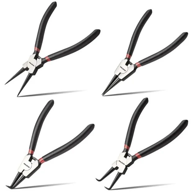 SEEGERRING TANGEN SET  4 STUKS  INTERN / EXTERN