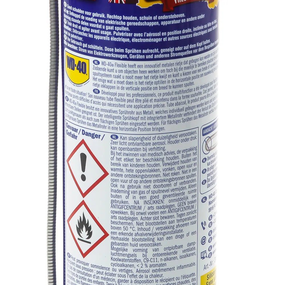 SMEERMIDDEL MULTIUSE WD40 400ML FLEXIBLE.